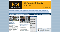 Desktop Screenshot of byggeri.dk